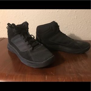 Adidas basketball shoes.